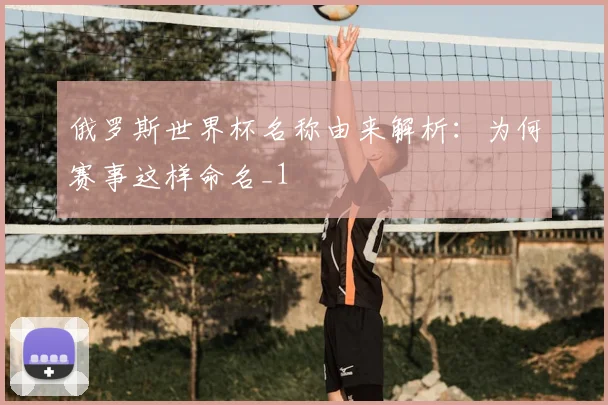 俄罗斯世界杯名称由来解析：为何赛事这样命名_1